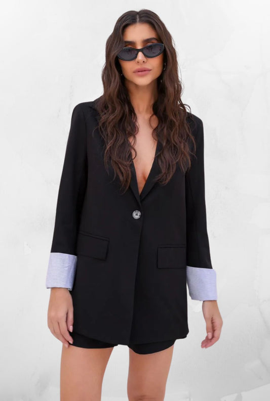 Blazer Modelli Preto