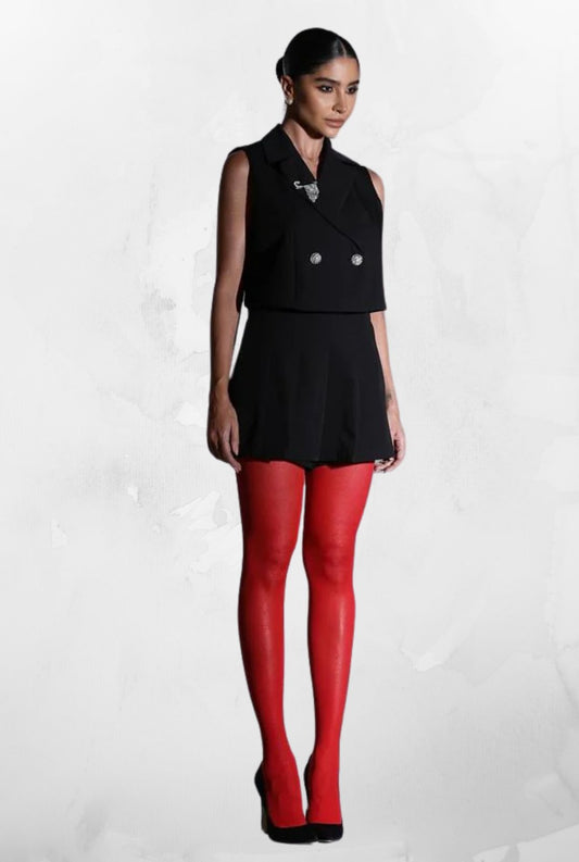 Conjunto Alfaiataria College Preto