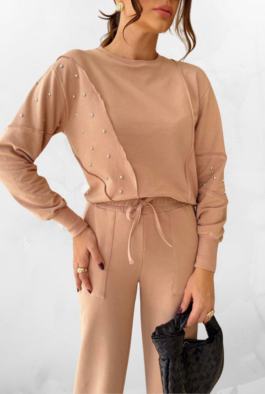 Conjunto Moletinho Sue Amêndoa