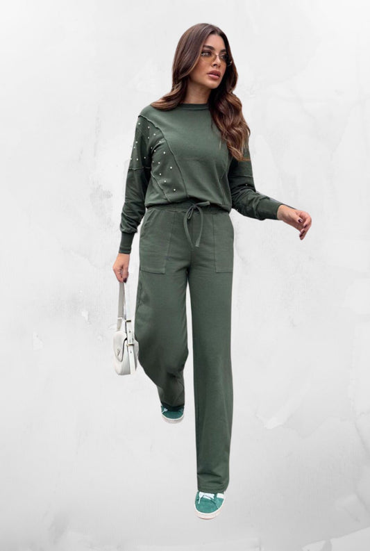 Conjunto Moletinho Sue Verde