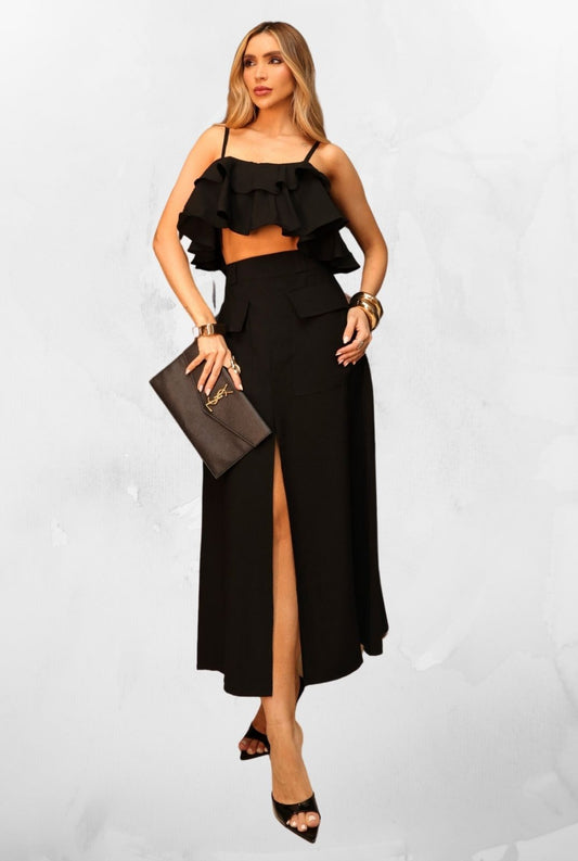 Saia Bellina Preto