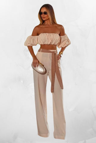 Conjunto Calça e Top Camili