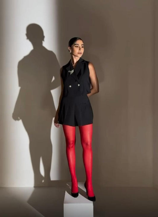 Conjunto Alfaiataria College Preto