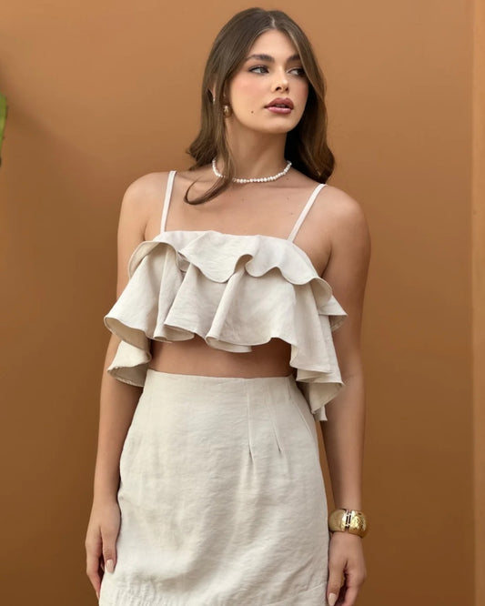 Cropped Babadinho Bellina Cru