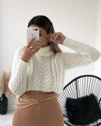 Maxi Cropped Janaina Off White