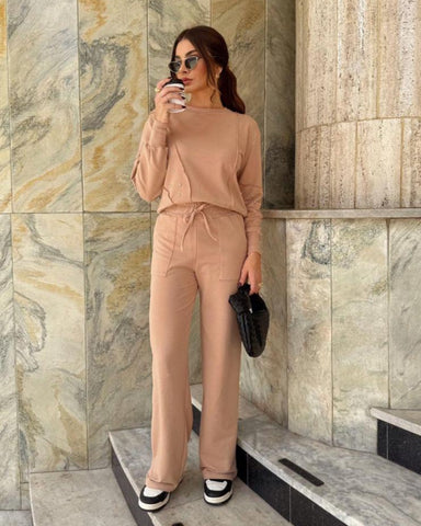 Conjunto Moletinho Sue Amêndoa