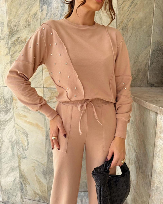 Conjunto Moletinho Sue Amêndoa