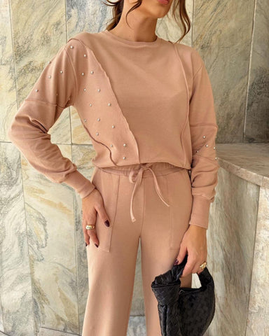 Conjunto Moletinho Sue Amêndoa