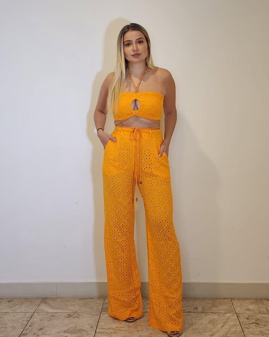 Conjunto Calça e Top Lebrel