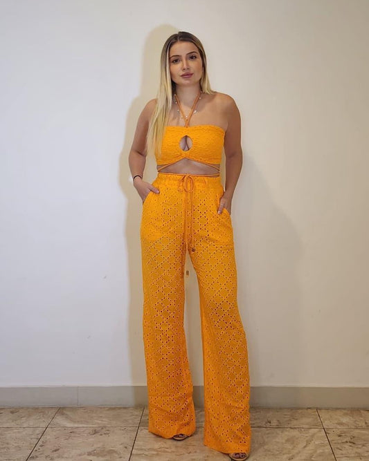 Conjunto Calça e Top Lebrel