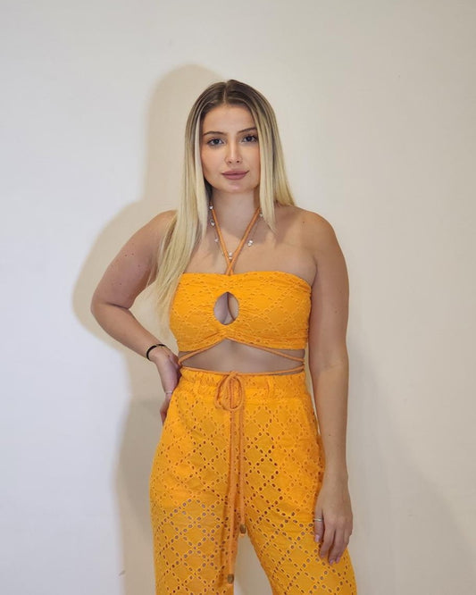 Conjunto Calça e Top Lebrel
