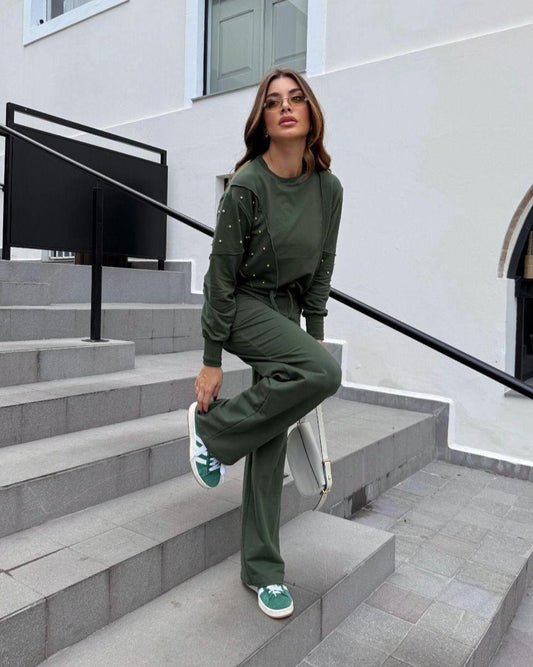 Conjunto Moletinho Sue Verde