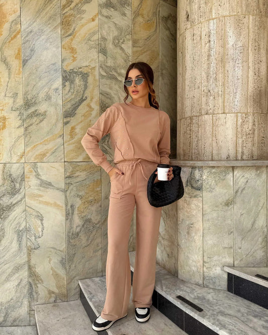 Conjunto Moletinho Sue Amêndoa