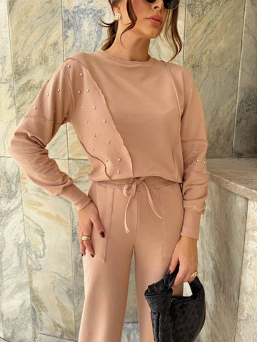 Conjunto Moletinho Sue Amêndoa