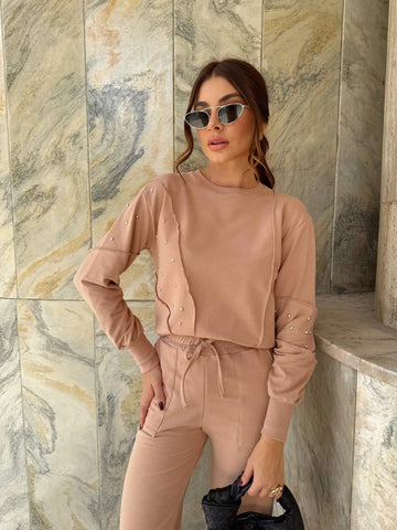 Conjunto Moletinho Sue Amêndoa