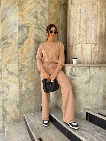 Conjunto Moletinho Sue Amêndoa