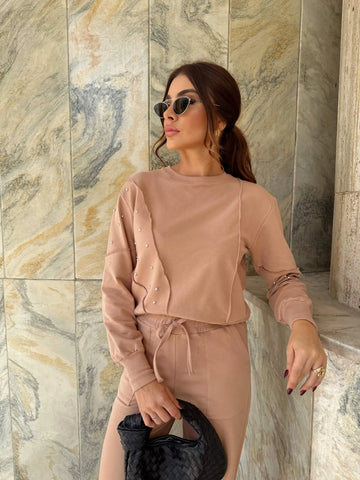 Conjunto Moletinho Sue Amêndoa