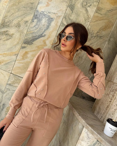Conjunto Moletinho Sue Amêndoa