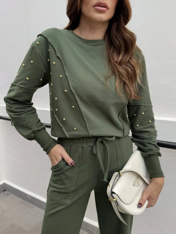Conjunto Moletinho Sue Verde