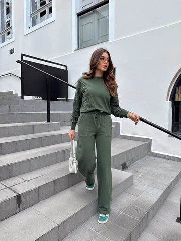 Conjunto Moletinho Sue Verde