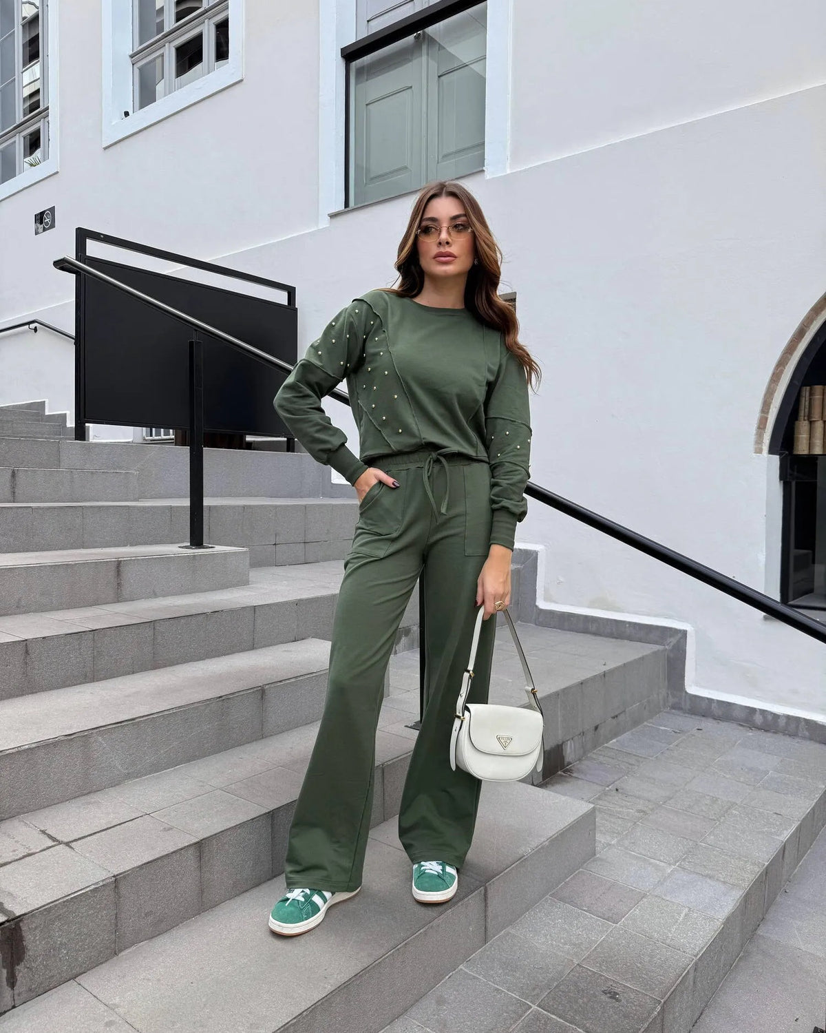 Conjunto Moletinho Sue Verde