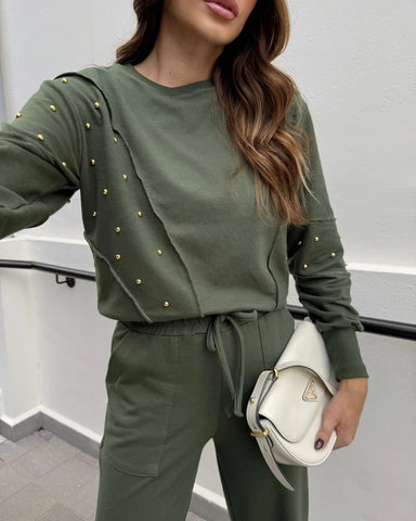 Conjunto Moletinho Sue Verde