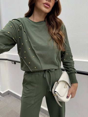 Conjunto Moletinho Sue Verde