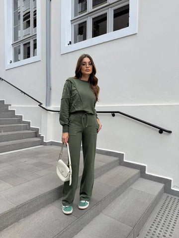 Conjunto Moletinho Sue Verde