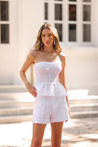 Shorts Linho Vitta Branco