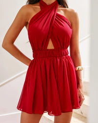 Vestido Macaquinho Frente Única Belle Vermelho