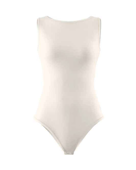 Body Angie Decote Canoa Off White