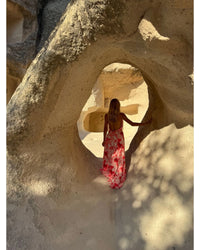 Vestido Longo Dalia Vermelho