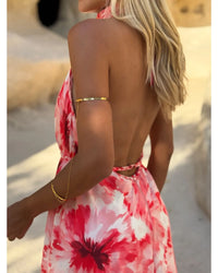 Vestido Longo Dalia Vermelho