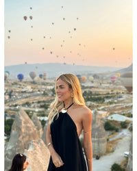 Vestido Longo Rosa Negra Preto