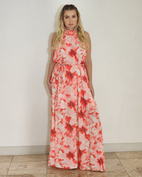 Vestido Longo Dalia Vermelho