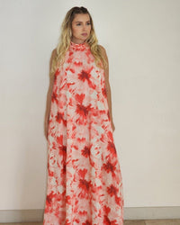 Vestido Longo Dalia Vermelho