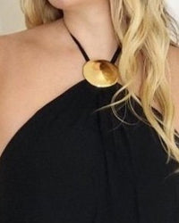 Vestido Longo Rosa Negra Preto