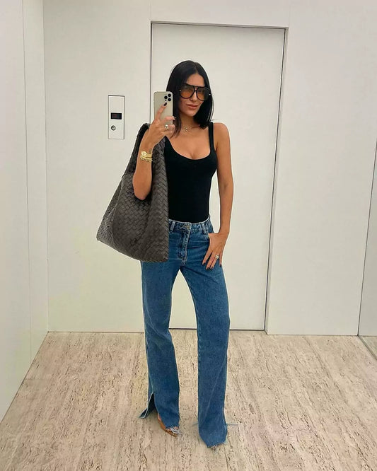 Calça Wide Leg Olivia