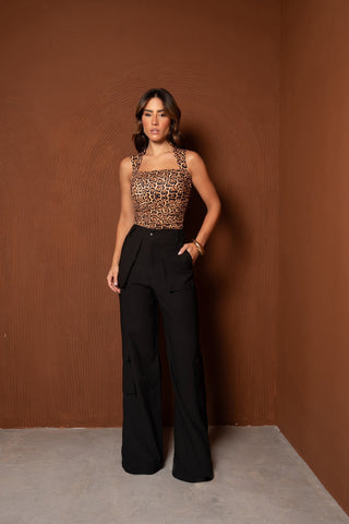 Calça Pantalona Luise Preto