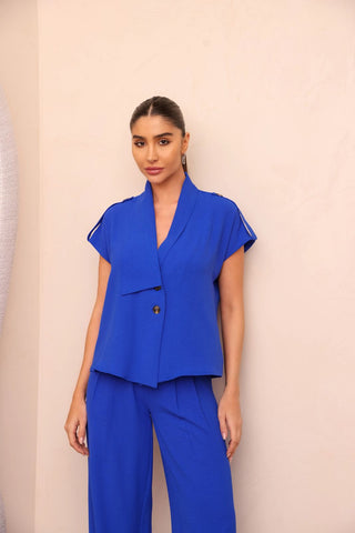 Conjunto Mabelle Azul Royal